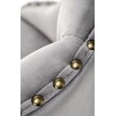 Стул барный HALMAR H117 серый/черный